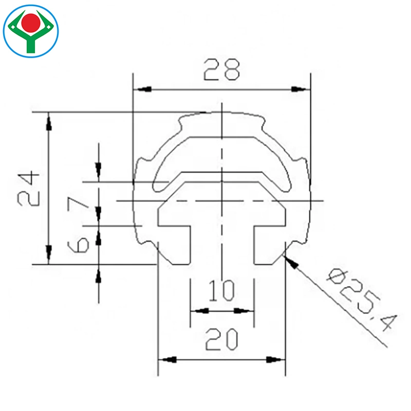 Ysl-4000b Easy Assembling Alloy Aluminum Lean Pipe System for Automation Logistics Industry