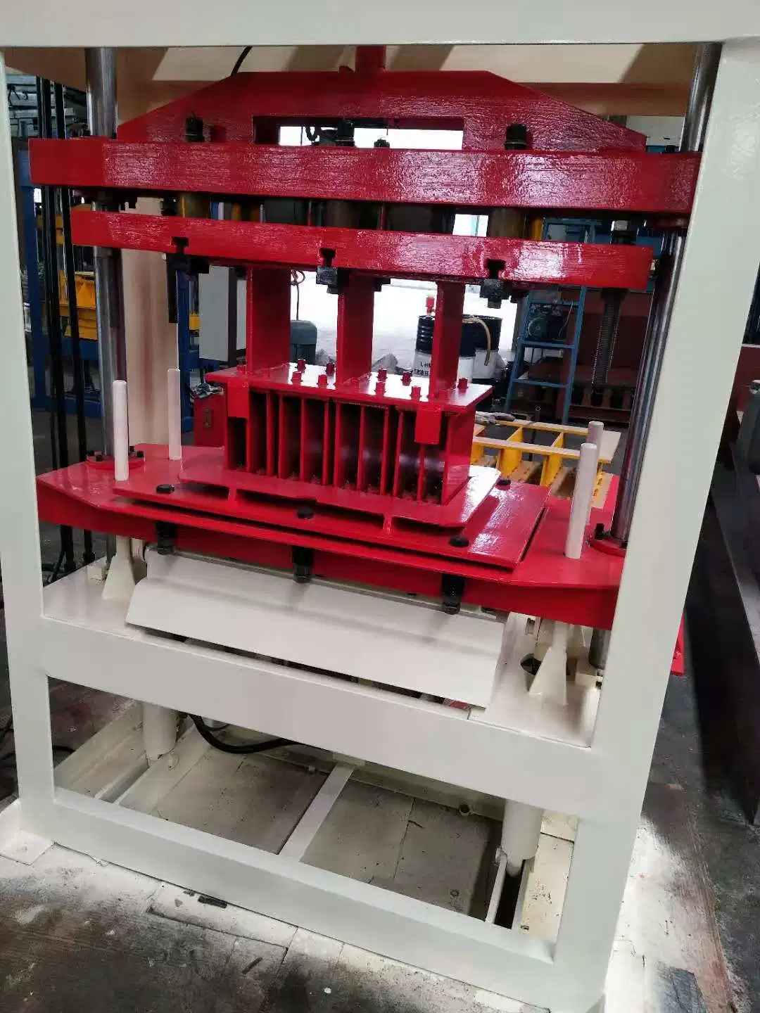 Qt2-15 Automatic Cement Mould Block Making Machine