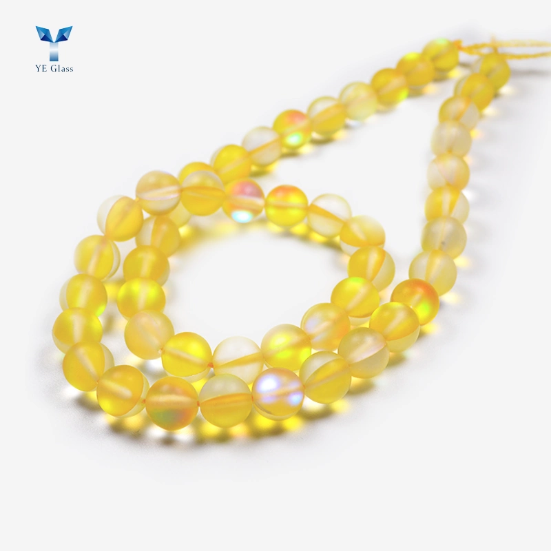 Wholesale Shiny Skin Glass Beads for Jewelry Making