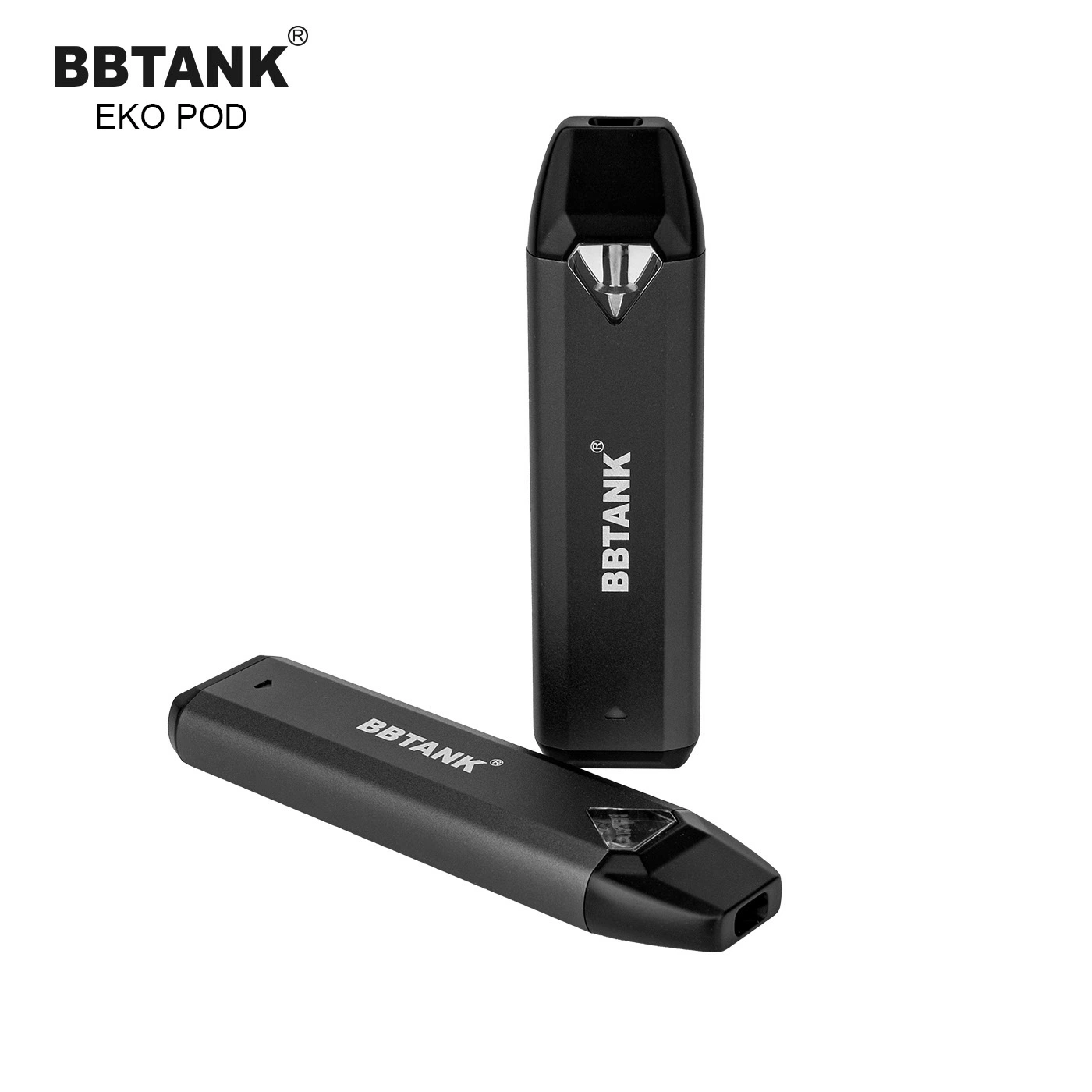 Wiederaufladbares USB C Pod System mit Live-Harz-Vape-Einmalvape Keramik Heizelement beste Gerät für D8 / D9 Öl