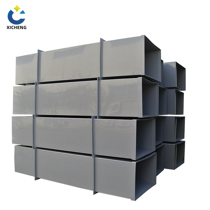 Rectangular Custom Size Polypropylene Ventilation Air Duct Plastic