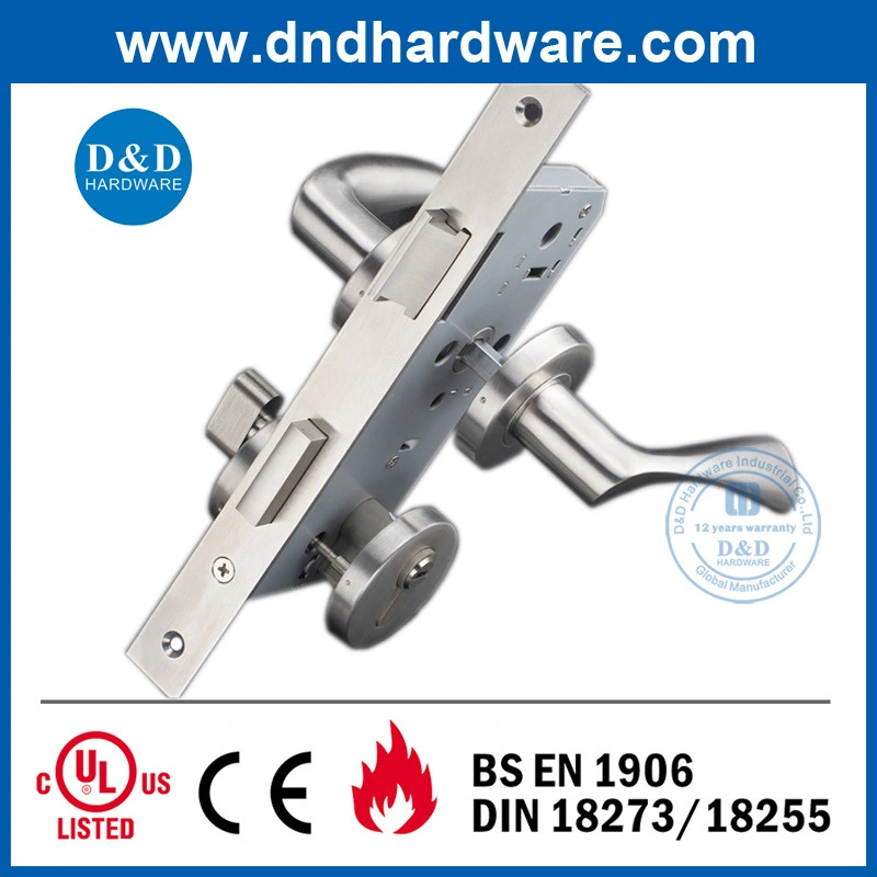 Stainless Steel Tube Handle with Plastic Base for Door (DDPL008)