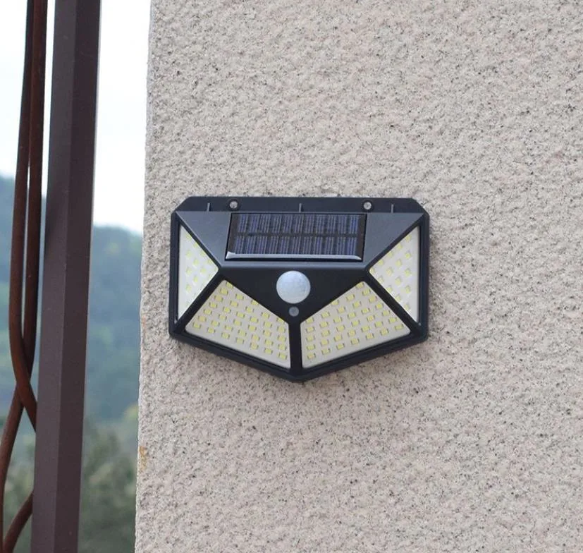 Batería resistente al agua funciona 100LEDs luces solares recargables para exteriores para cercado