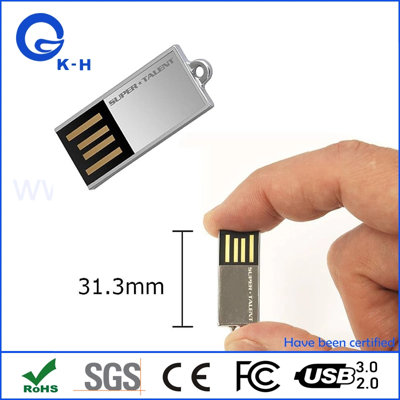 Mini Metal USB UDP Flash Memory Disk 1GB 2GB para Regalo de la compañía
