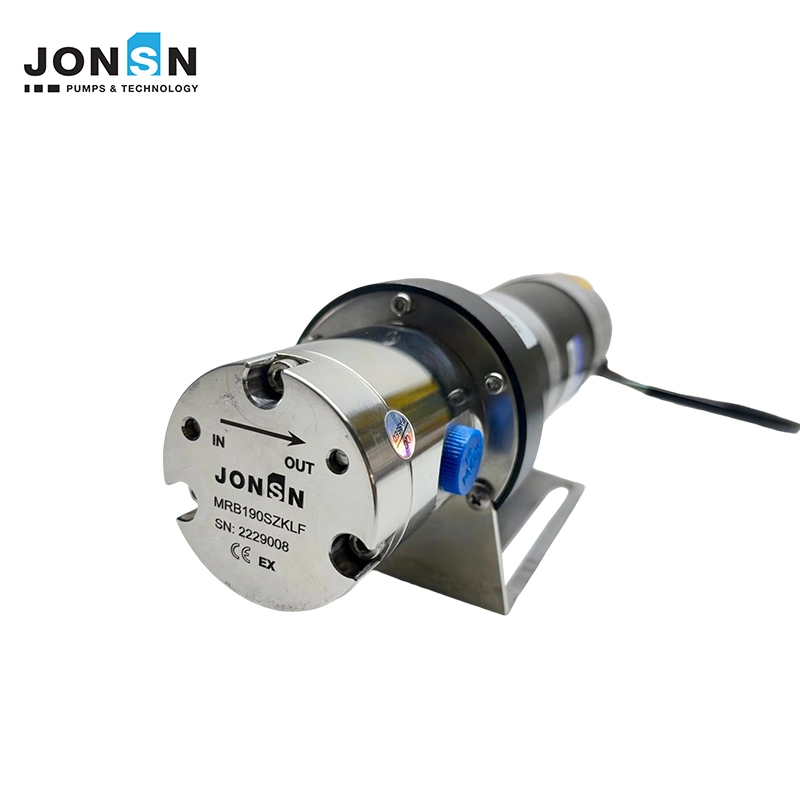 Fine Chemical / Pharmaceutical Industry Pressure High Precision Micro Gear Pump