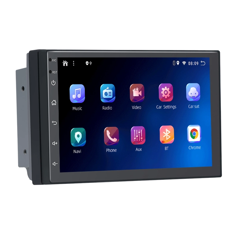 Built-in Bt 2+32g Capacitive Full Touch Screen Autoradio Double DIN Android Radio 7 Inch 2 DIN GPS Video