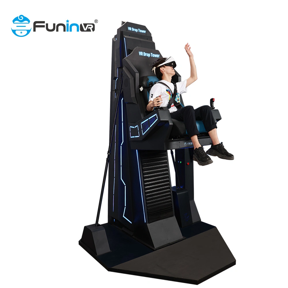 Vr Game 9d Amusement Park 9d Machine Vr Drop Tower