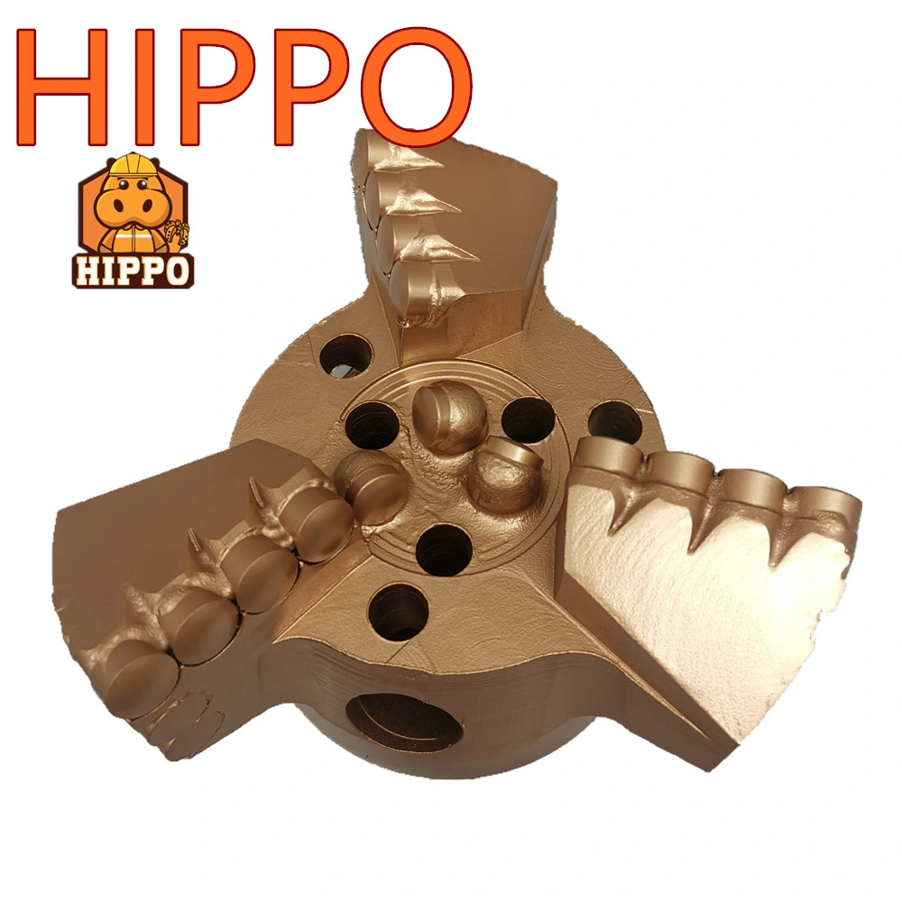 API Thread Steel Body PDC Concave Bit for Water Well Drill Rig Machine