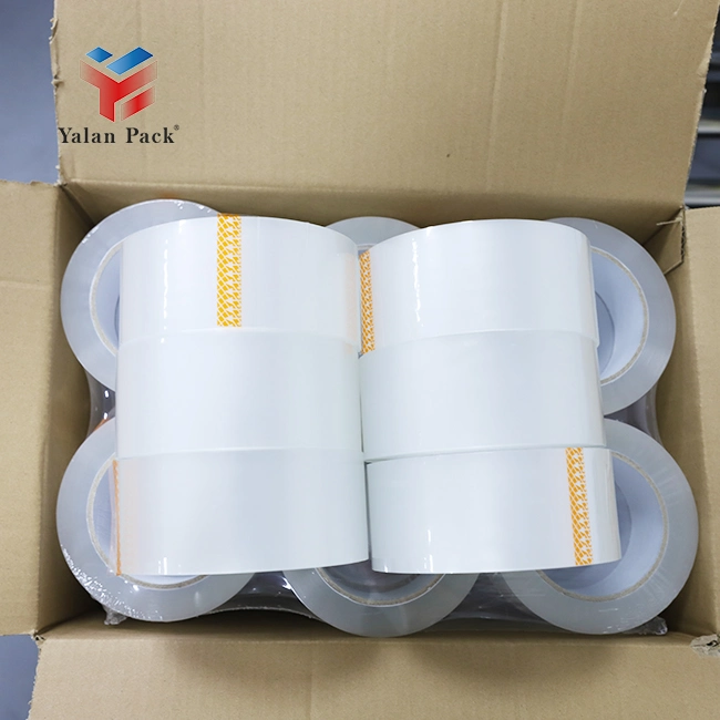 Fabrication de ruban d'emballage transparent BOPP pour emballage auto-adhésif