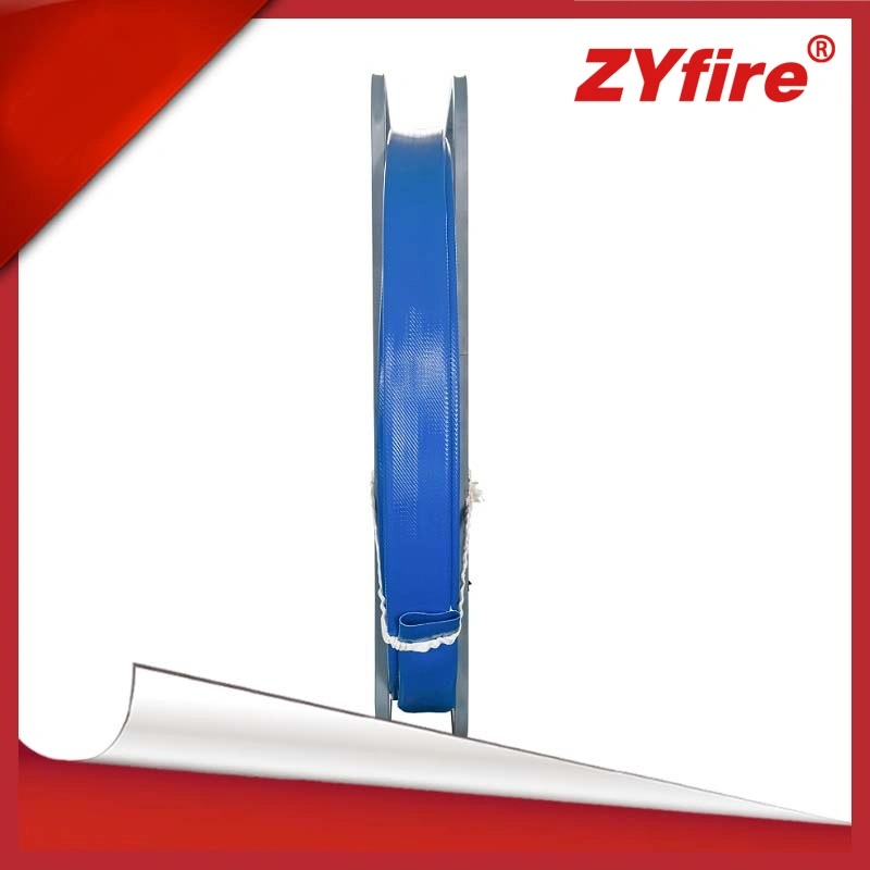 Zyfire 12 polegadas Fire Field sistema de irrigação Agrícola lay Flat Bobina de mangueira em TPU