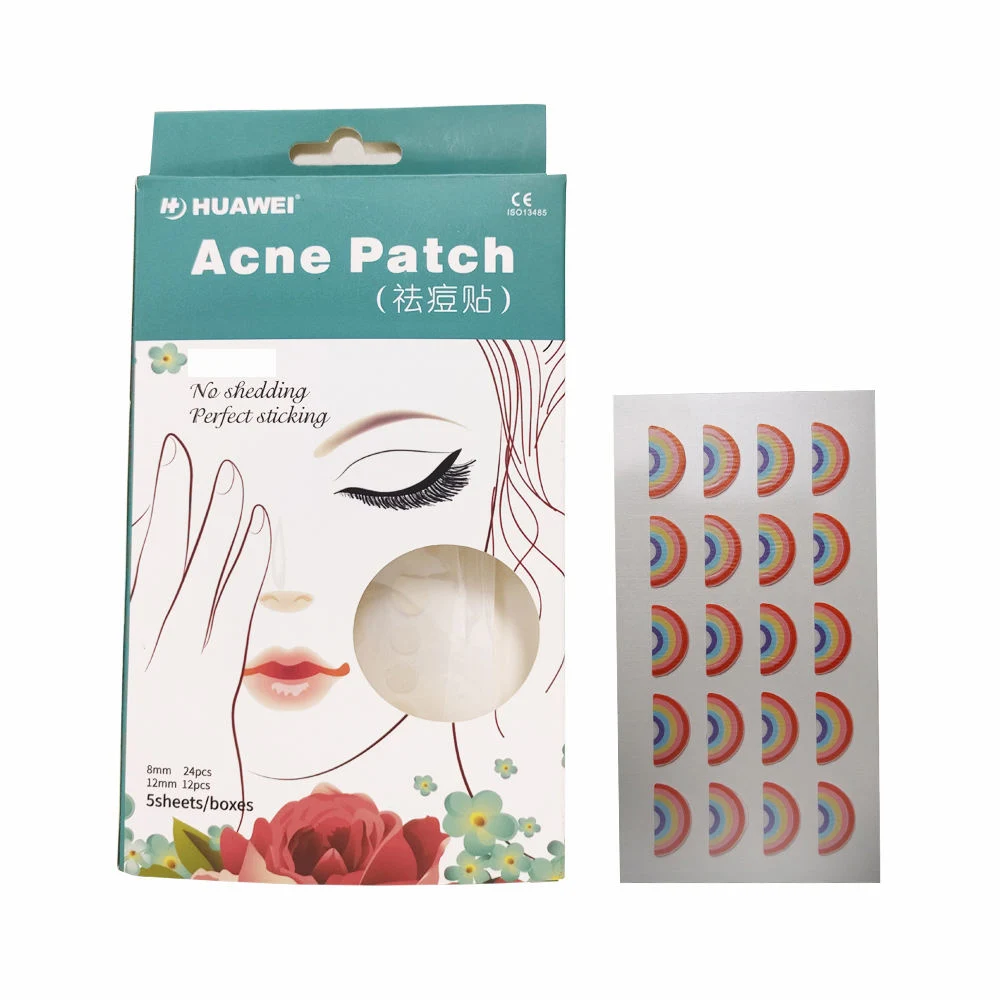 Skin Care Hydrocolloid Ance Pimple Treatment Deep with Efficacy Healing Acne Pimple Patch with Salicylic Acid and Tea Tree Oil