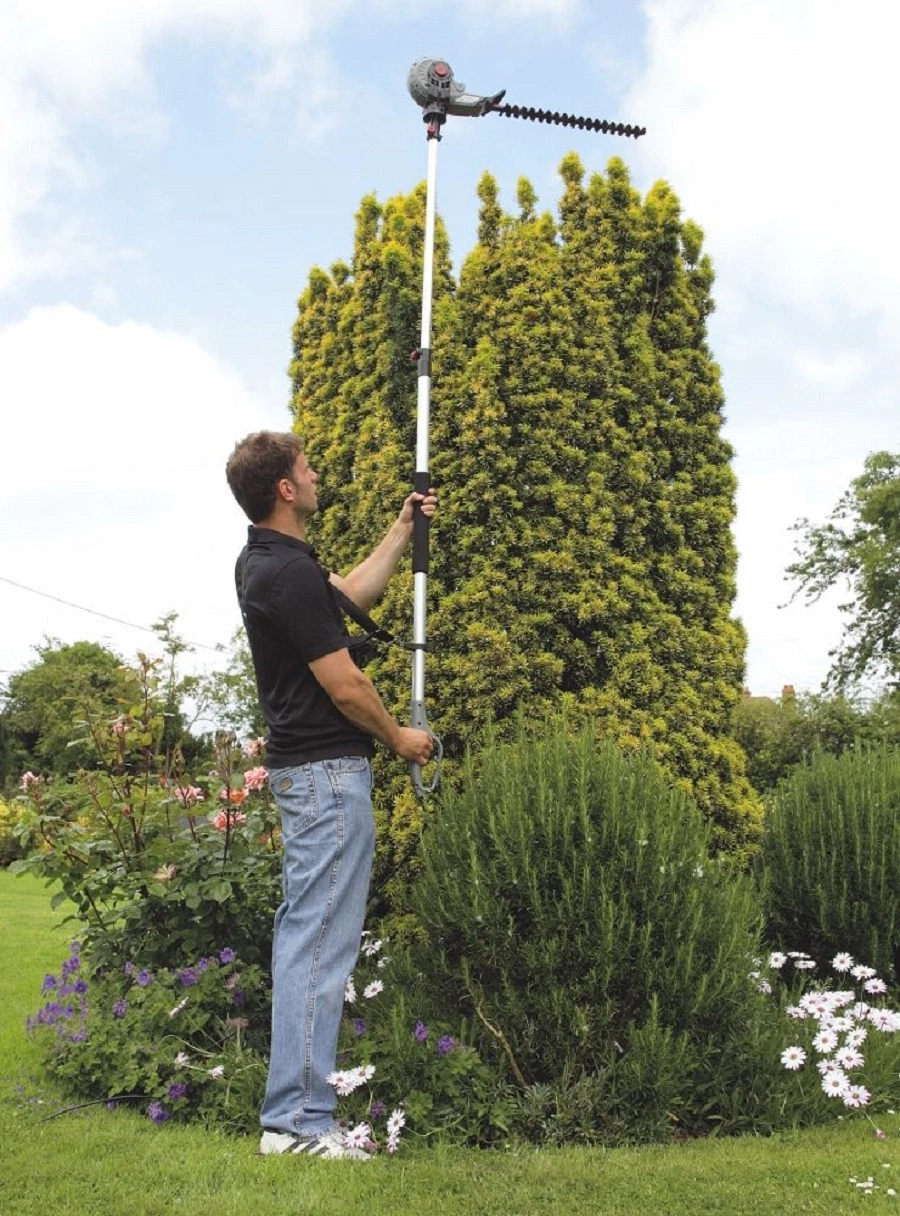 2en1 Multi/Polo Jardín eléctrico motosierra telescópica/Trimmer-Power podador para cobertura de herramientas