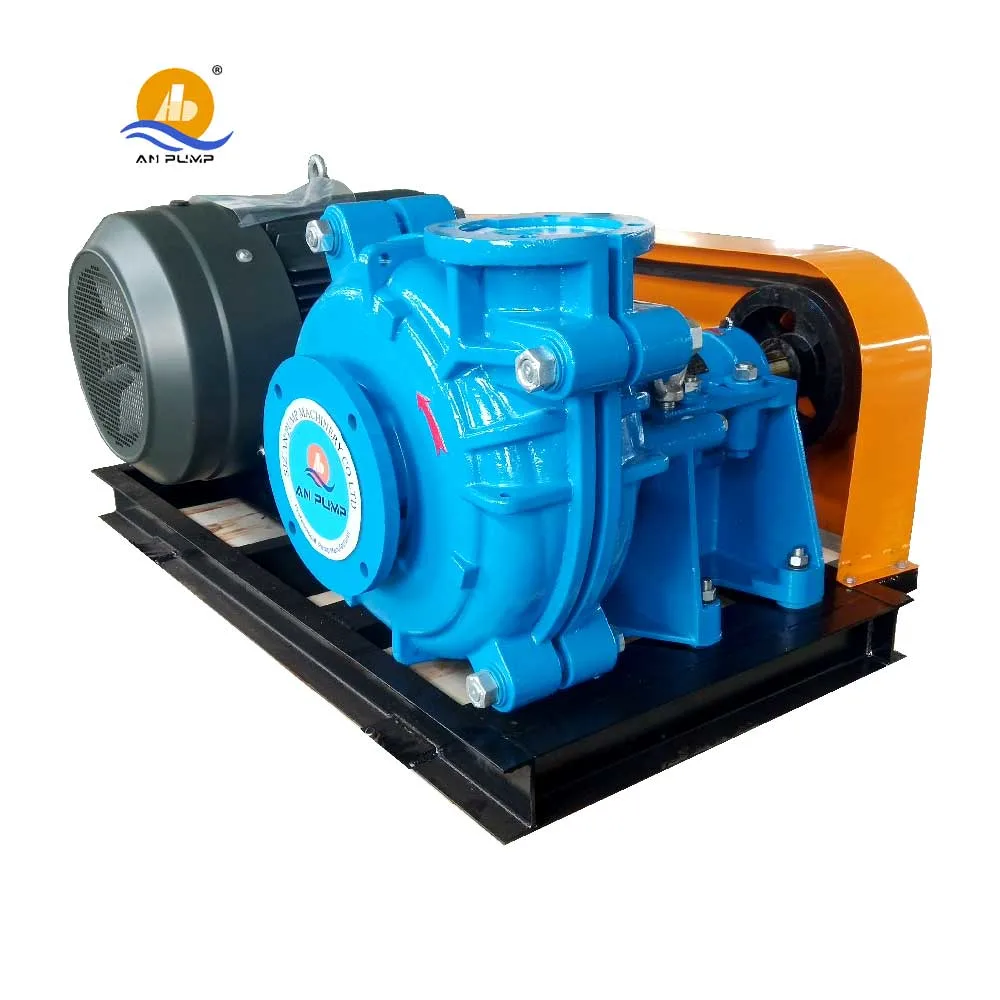 Mineral Processing Tailings Heavy Duty Centrifugal 6/4 E Slurry Pump