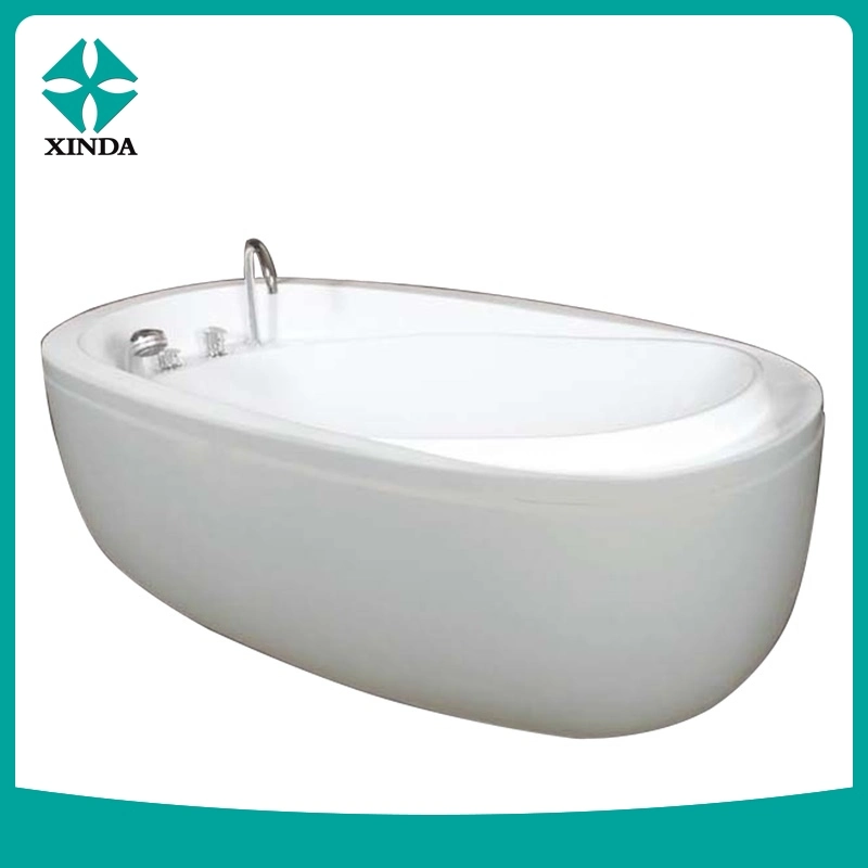 Wholesale/Supplier Solid Surface Bathroom Shower Freestanding White Bath Tub