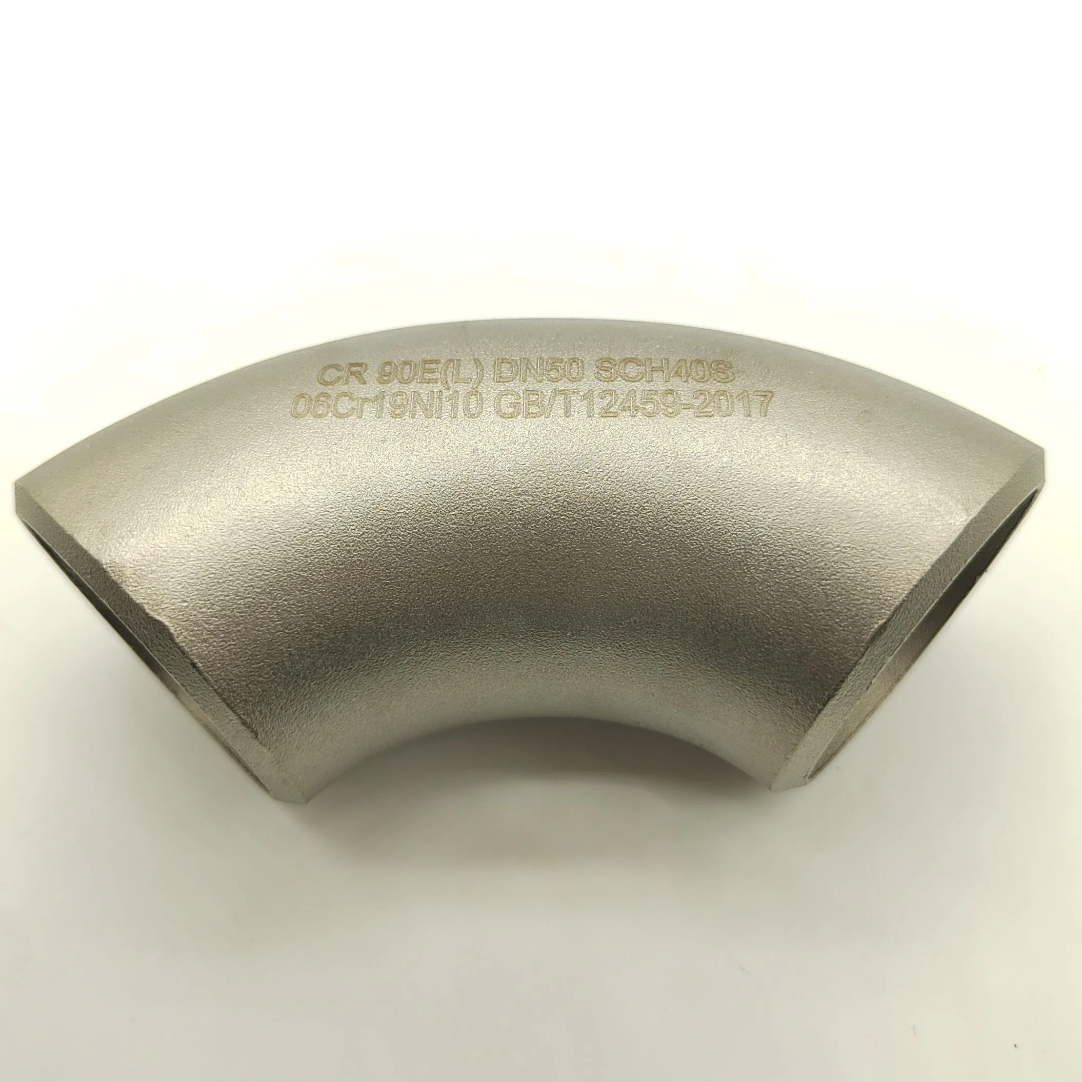 Stainless Steel Pipe Fittings 304 316 Butt-Weld 90 Degree Elbow ASME GOST Russian Standard