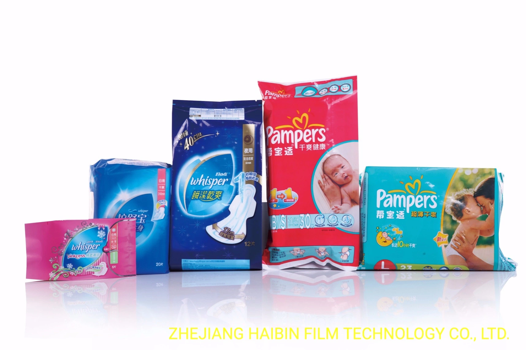 CPP Film Pearlise Film etiqueta blanca Film Printing Lamination Matte Heatsealable Antifog Coex CPP película de plástico metalizado para Icecream Embalaje