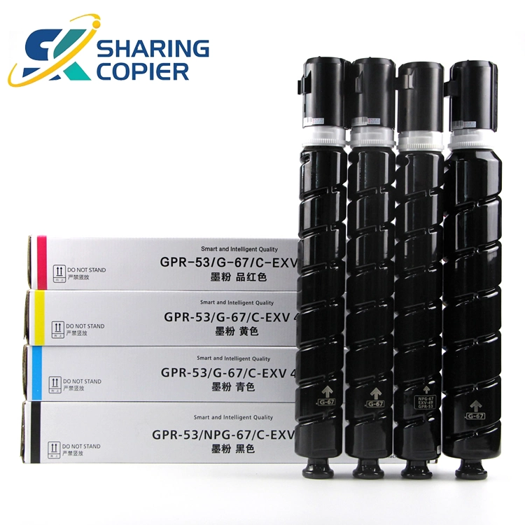 Photocopier Color Toner G67/Gpr53/Cexv49 for Use in IR C3320/C3325/C3330