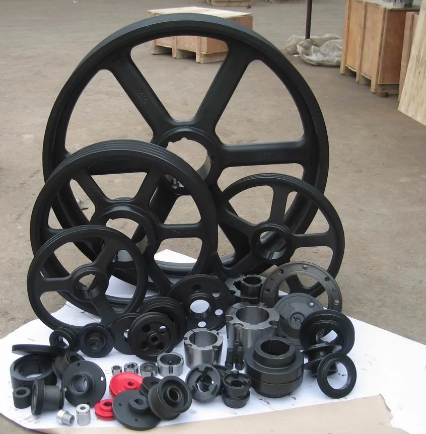 Mighty Customized Heavy Duty Big Size V Belt Forged Steel Cast Iron Pulley Wheel