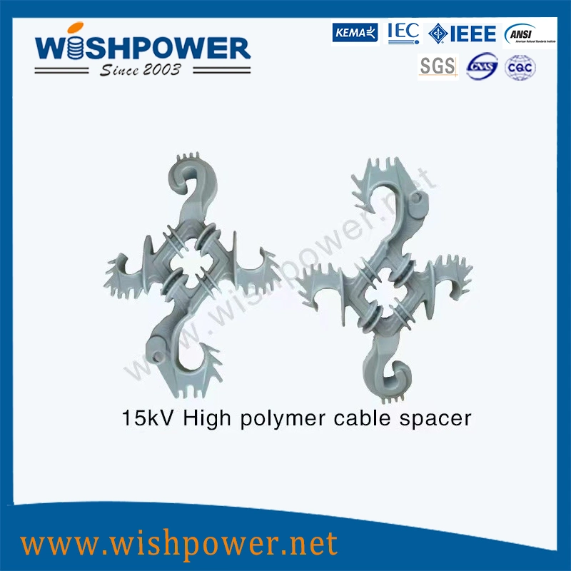High Density Polyethylene 35kv HDPE Cable Spacer