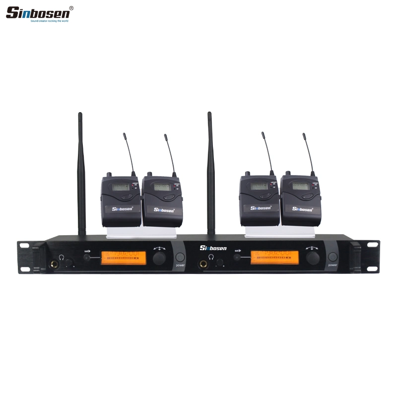 Microfone sem Fios UHF profissional sr2050 Eim intra-auricular sem fios do Sistema do Monitor