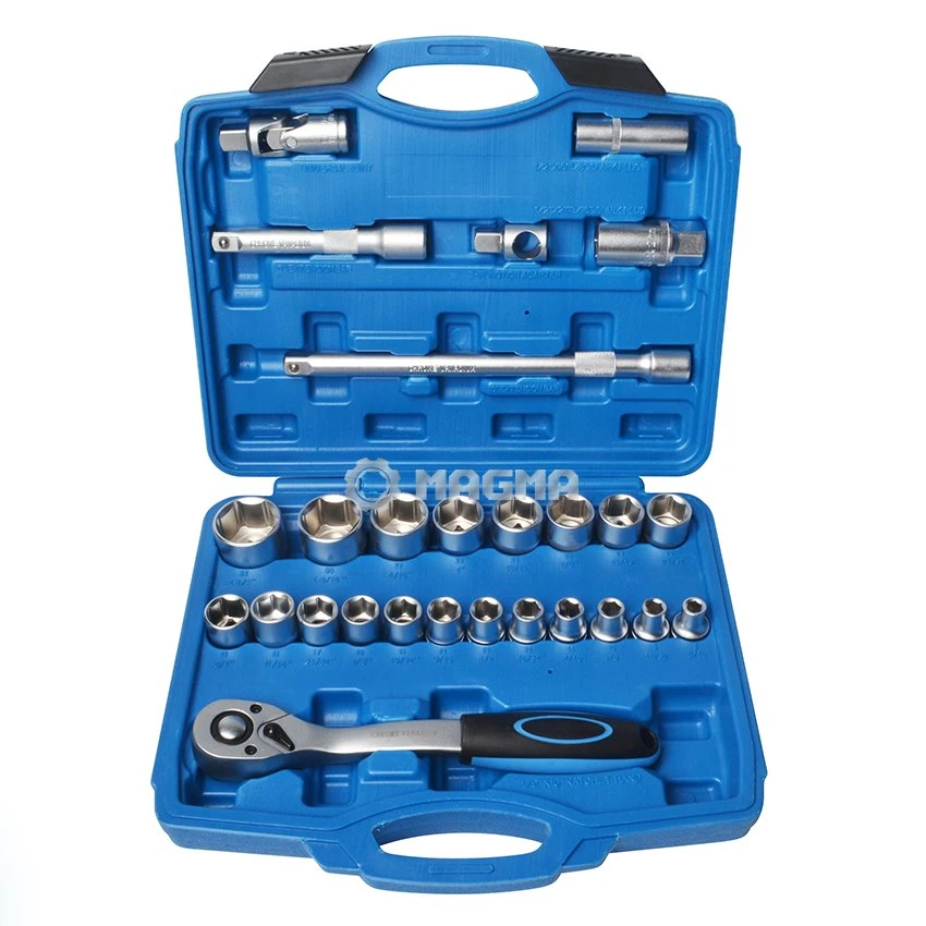 27 PCS 1/2" Drive Metric Socket Set (MG10027)