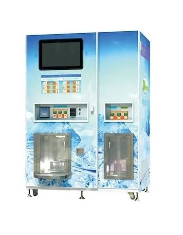 Pure Water Made out Ice Dispensing Vending Machine Vendor