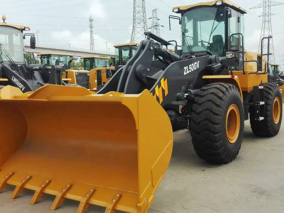 5 Ton Payloader Wheel Loader Zl50gv