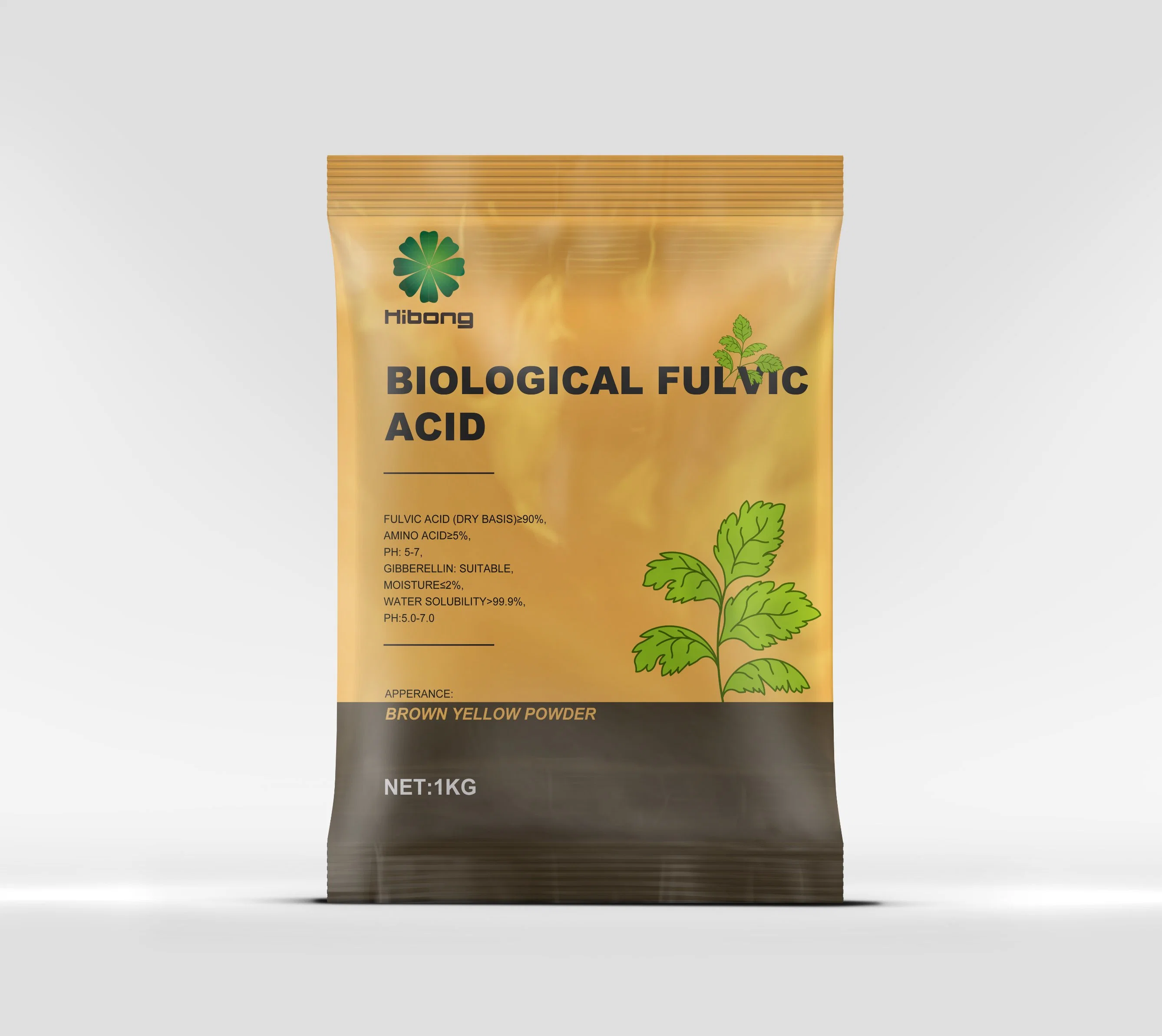 Fertilizante orgánico de las Materias Primas Fulvic Acid