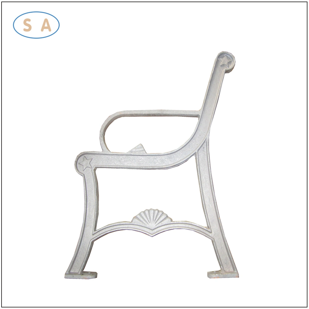 Gray Casting Iron Cast Decorative Wrought Iron Art European Style Chair Leg