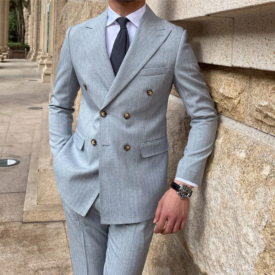 Apparel Bespoke Groom Man Business Suits Tuxedo Wedding Suit