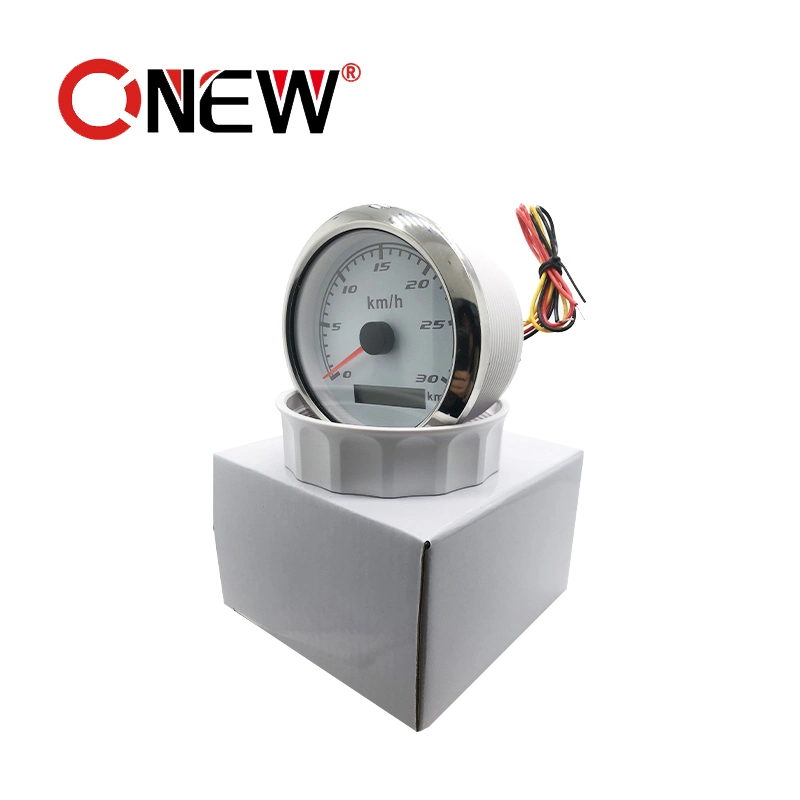 Digital Electrical Needle 85mm 30km/H GPS Speedometer Gauge 12V 24V