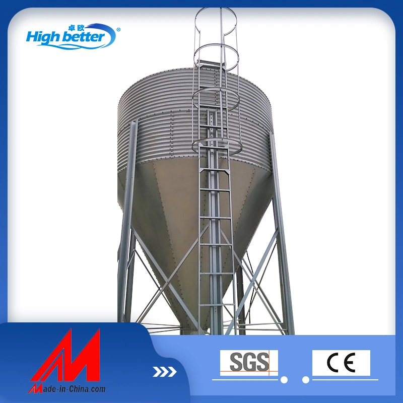 2023 Hot Selling Poultry Farms Made in China, Feeding Chicken Silos