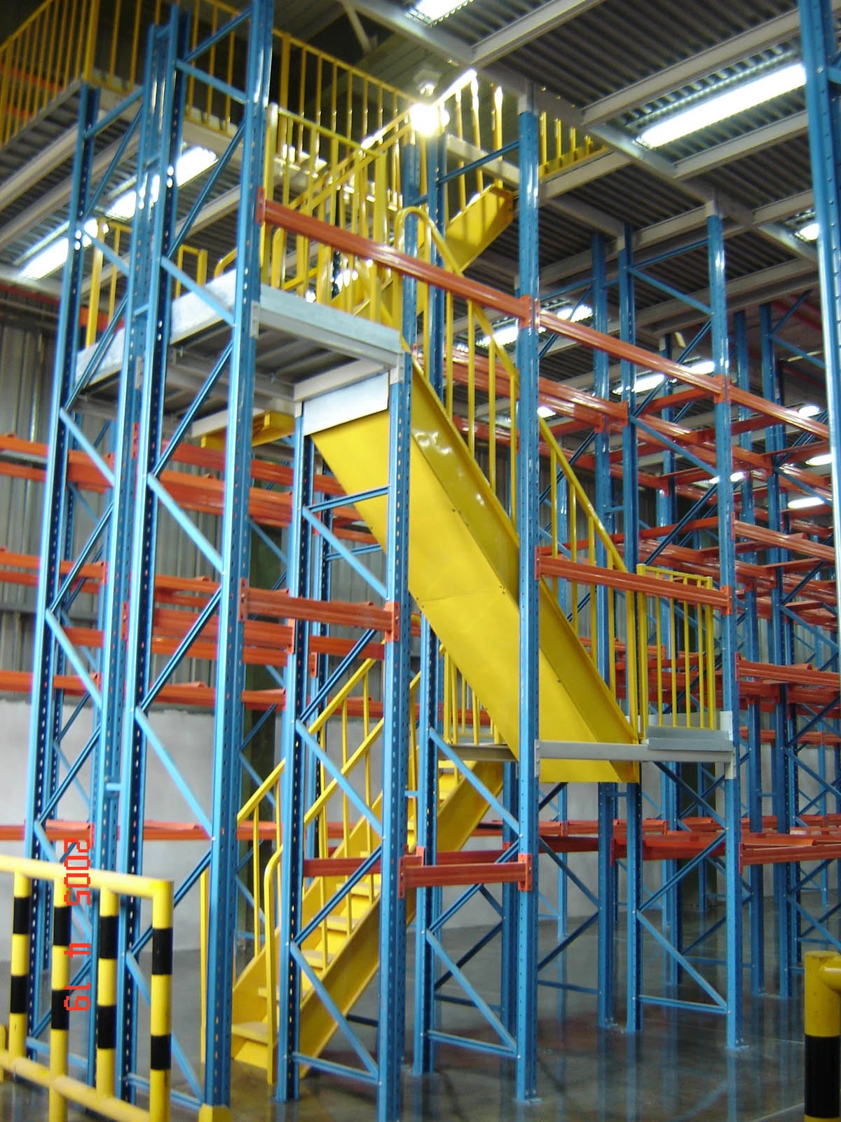 Mezzanine Rack Support Steel Structure Platform Mezzanine for Machinery Manufacturing Use