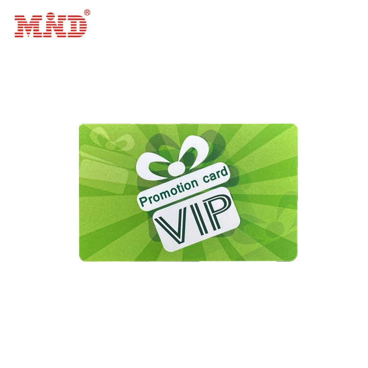preço de fábrica Impressão a Cores Cartão VIP desconto RFID Cartão de Compras