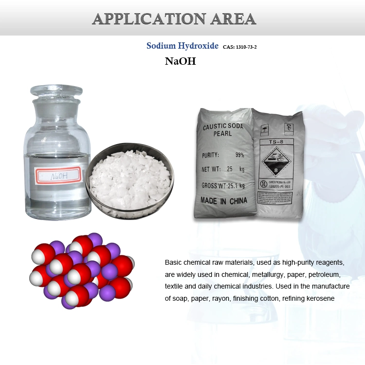 El hidróxido de sodio escamas CAS No1310-73-2 la sosa cáustica escamas