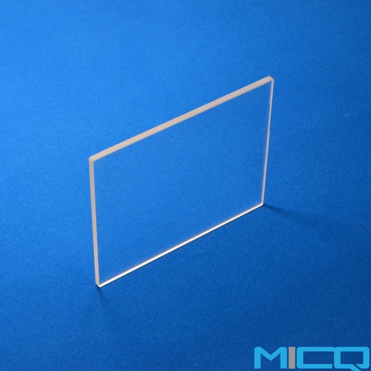 Transparent Silica Polished Fused Quartz Glass Plate for UV Lamp Can Be Customized