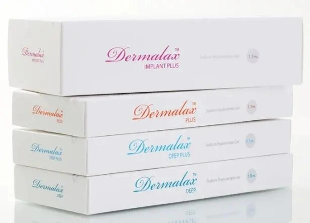 Korea Original Dermalax 1.1ml Cross Linked Collagen Gel Ha Injectable Hyaluronic Acid Dermal Filler for Nose Lip