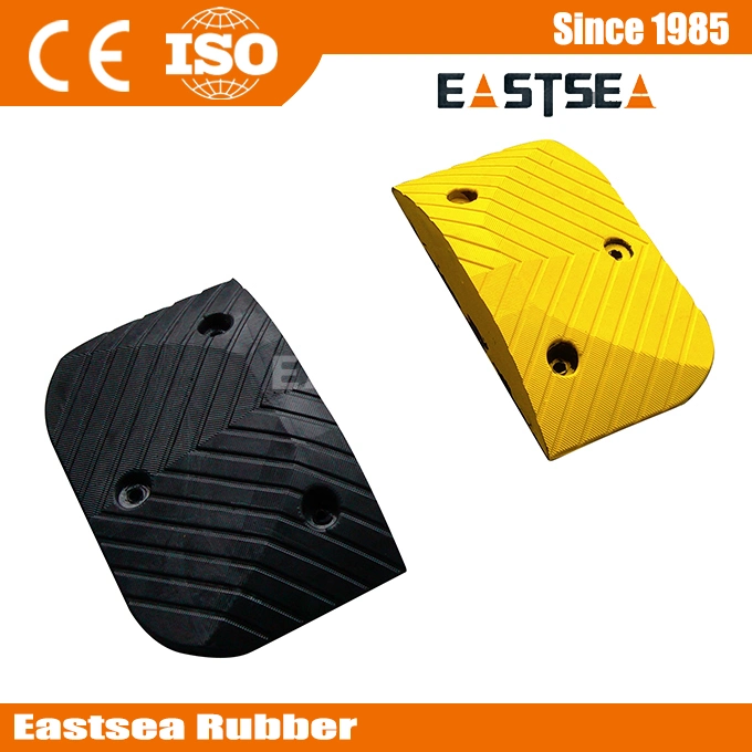 75mm Height Arrow Rubber Roadway Safety Speed Hump