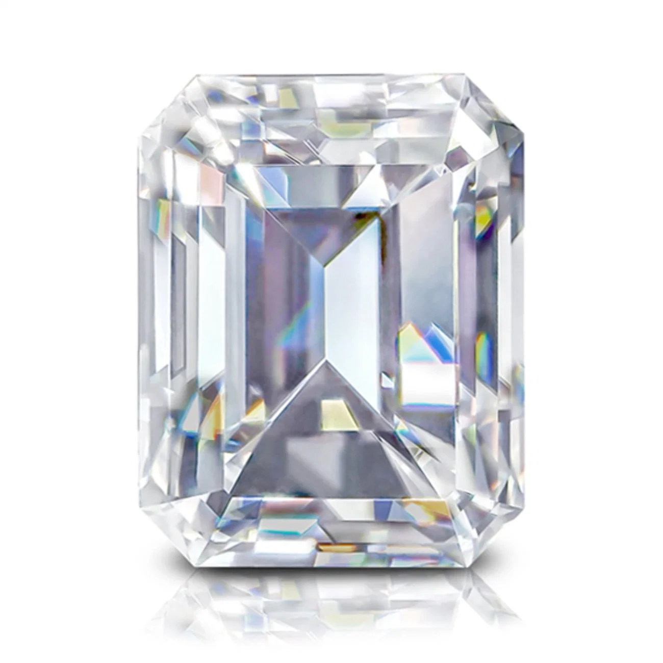 GRA-zertifiziert Def GH Color 1CT 2CT 3CT 4CT 5CT Oval Smaragd Radiant Cut Feuerarbeit aus losen Moissanit Diamanten