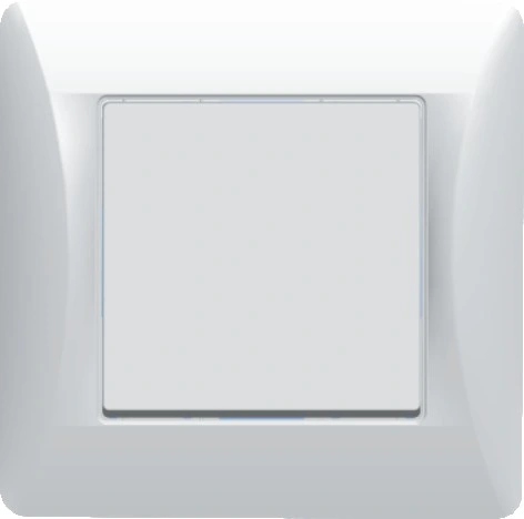 CE TUV Certified EU Standard 1 Gang 1 Way Light Wall Switch