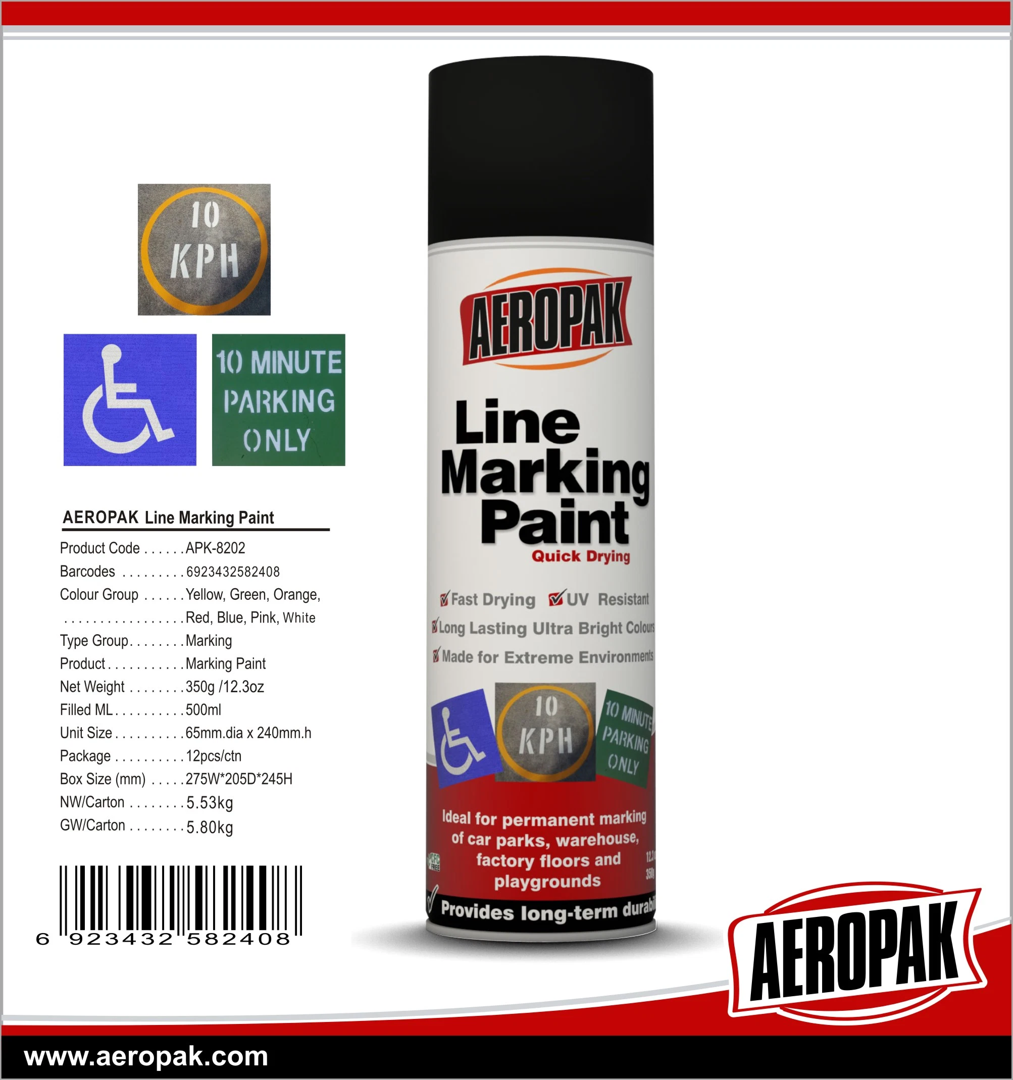 Hot Sale Survey Line Marking Spray Paint