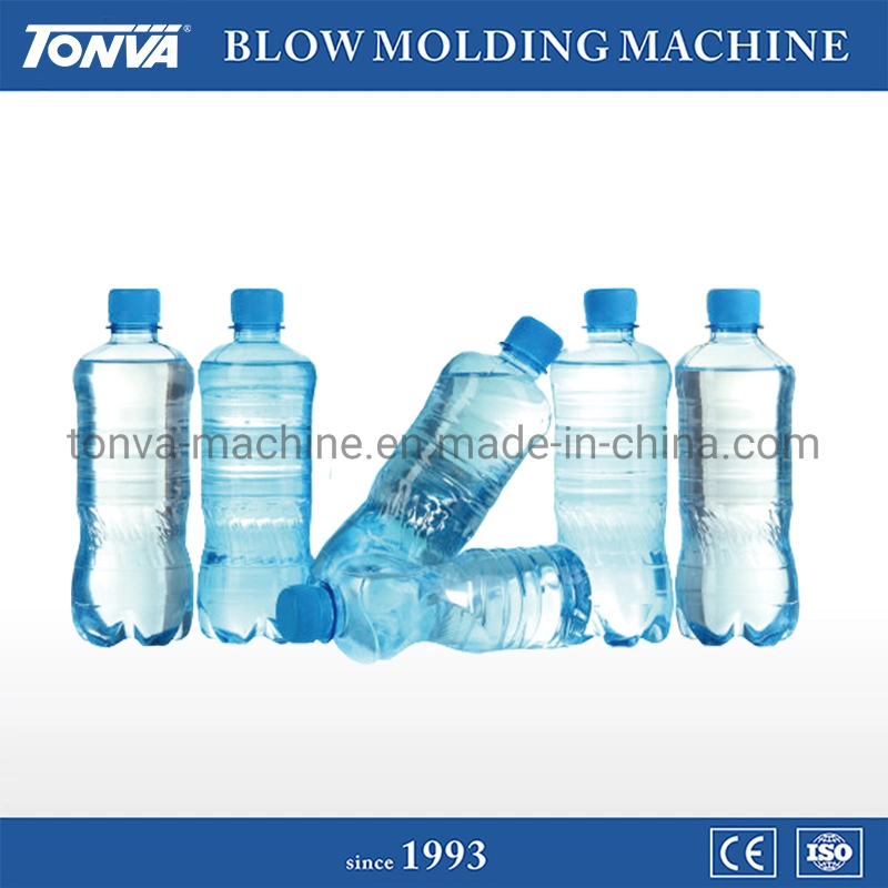 Tonva 4 cavidades 600ml totalmente automático de plástico PET Botella de agua haciendo soplar máquina de moldeo por soplado de bajo precio