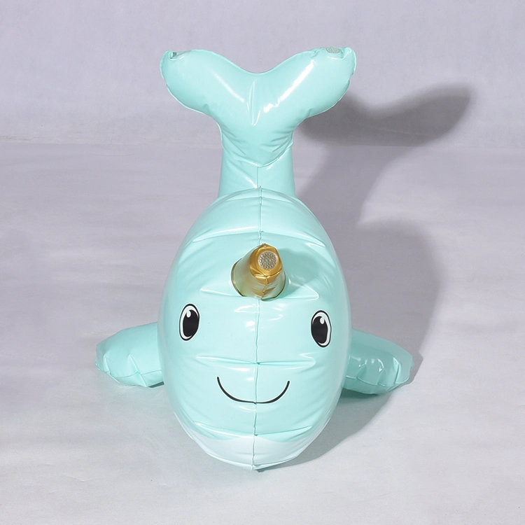 Équipement de jeu d'eau personnalisé Nalwhale gonflable, arroseur d'eau en spray, jouets gonflables.