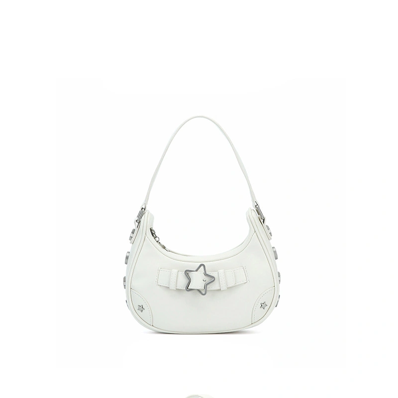 Hot Selling New Y2K Retro Hobo Bag with Star Shape Rivets