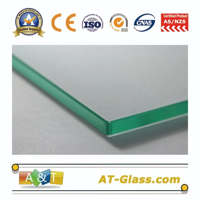 3mm-19mm Transparent Tempered Glass/Toughened Glass with Excellent Color