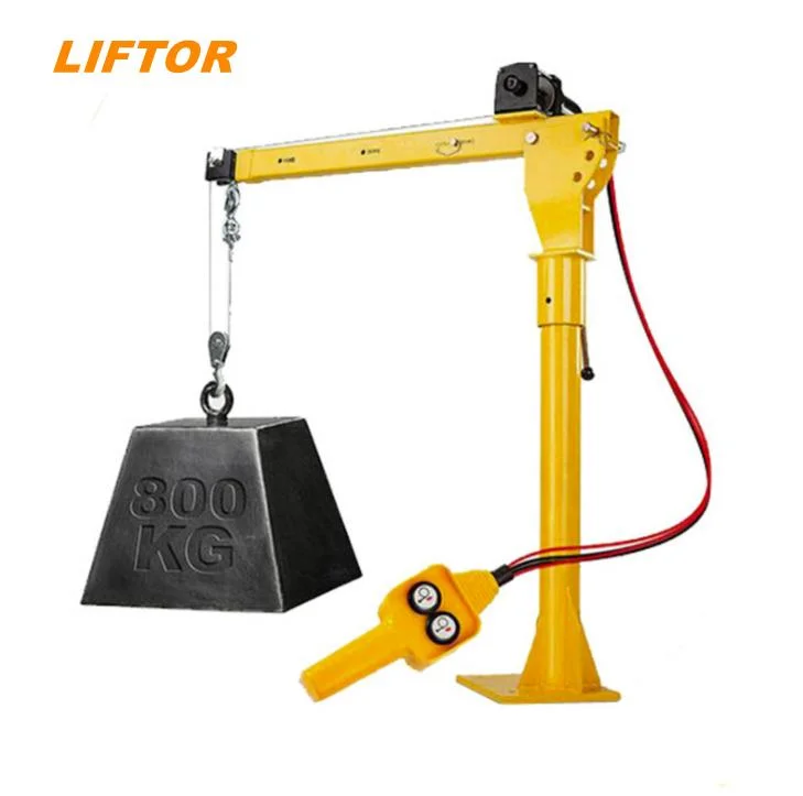 Liftor 500/1000kg 2000lbs Japan Hydraulic Mobile Electric Mini Pickup Jib RC Portable Truck Mounted Crane Timber Crawler Spider Crane Ztc250V531 Price for Sale