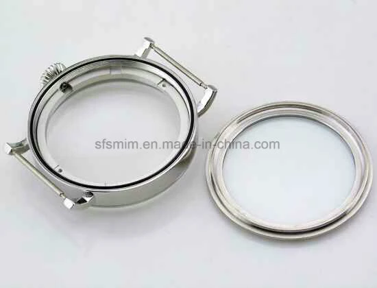 42mm Silver 316L Stainless Steel Wrist Watch Case
