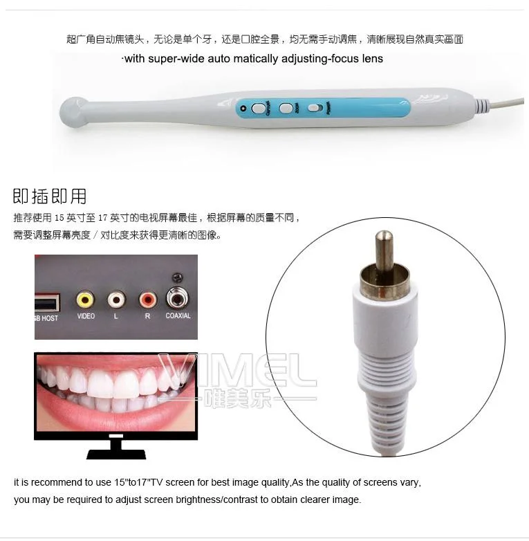 Dental 1.3 Mega Pixels Portable Mini Video Dental Oral Camera