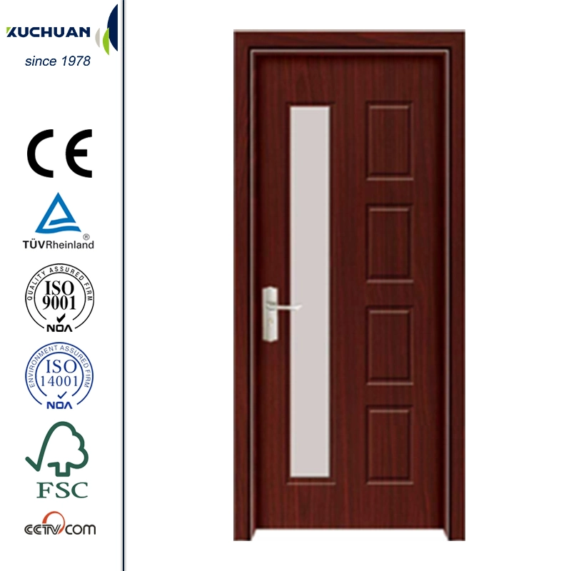 Kuchuan Moderne PVC Laminattüren Melamintür KCP-033 Innenraum Tür