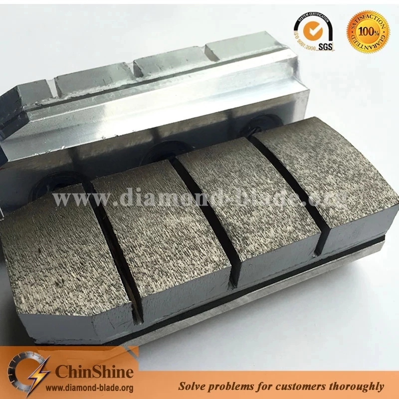 Segmented Metal Bond Diamond Grinding Fickert for Grinding Granite Slabs